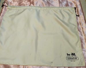 coach dust bag