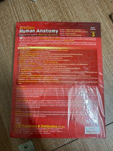 BD Chaurasia's Human Anatomy Vol 3 with workbook