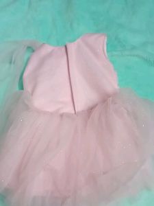Baby Girl Pink Sparkly Dress