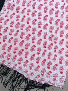 Beautiful White &amp; Pink Kurta Set