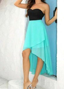 Chic Two-Tone Dress