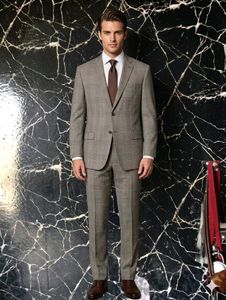 Men's Classic Checkered Suit
