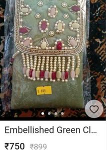 Beaded Clutch