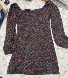 Chic Printed Mini Dress