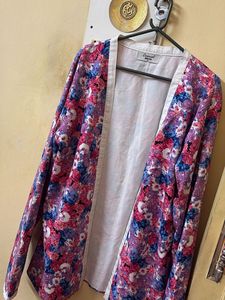 Floral shrug