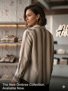 Ombre Stripe H &amp; M Shirt for Women