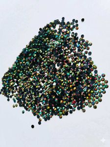 Green AB Iridescent Flatback