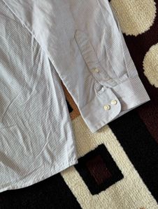 “VanHeusen” Light Blue Button-Down Shirt