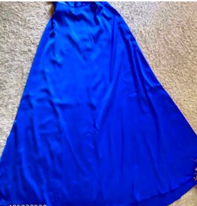 Elegant Royal Blue Maxi Dress