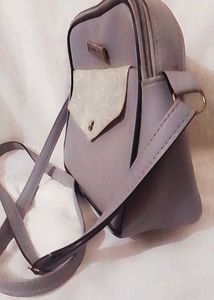 Chic Grey Crossbody Bag