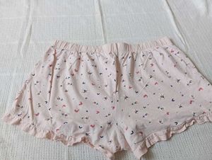 Cute Floral Print Shorts