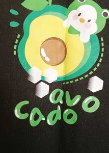 Cute Avocado Graphic T-Shirt