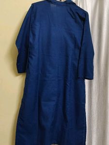 Embroidered Blue Kurta