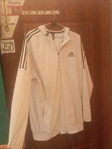 Adidas Light Jacket with Hoodie size xl can be fit