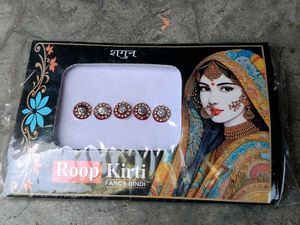 Fancy Stone Bindi Set | Multi Color Designer Bind