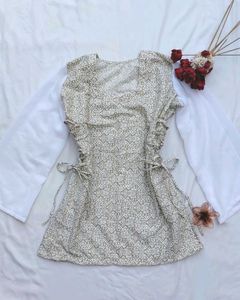 Side Corset short kurti 🍃