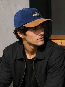 H&amp;M Blue &amp; Brown Baseball Unisex cap