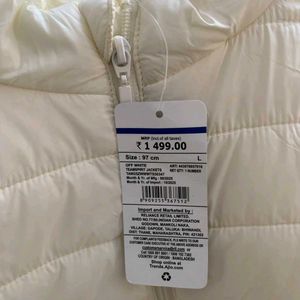 Cream Puffer Jacket