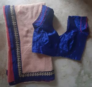 Half Pattern Jute Saree