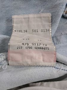 Levi's 501 Light Wash Jeans