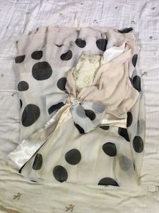 Chic Polka Dot Midi Dress