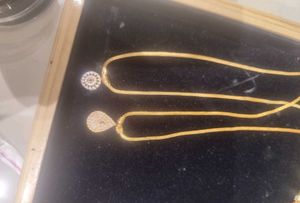 Elegant Gold-Plated short doller chain