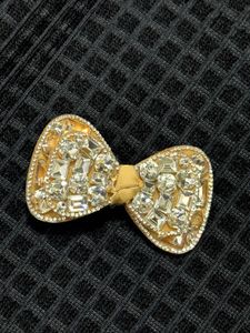 Crystal Bow Hair Clip