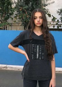 loose black cool top