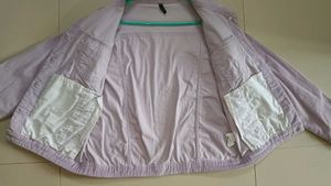 Light Purple Corduroy Jacket