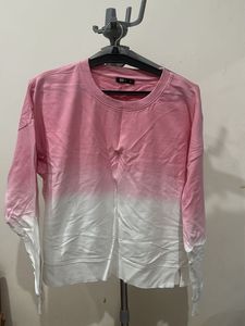 Pink Ombre Sweatshirt