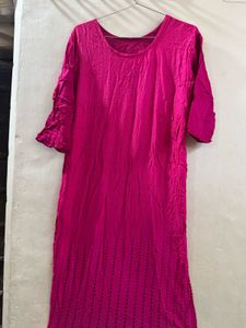 Vibrant Pink Kurta