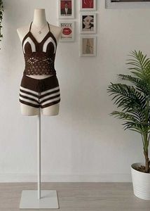 Crochet Halter Bikini Set