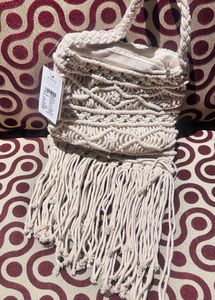 Macrame Sling Bag - Boho Chic