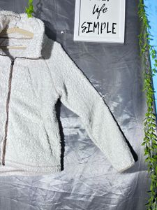 CAT Cozy Cream Fleece Jacket