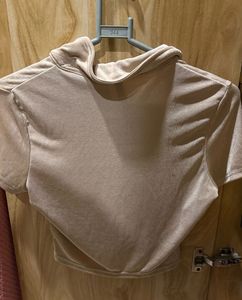 Collared Shimmer Top