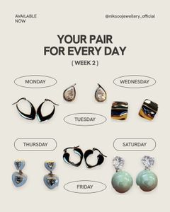 Everyday Office Earring Collection