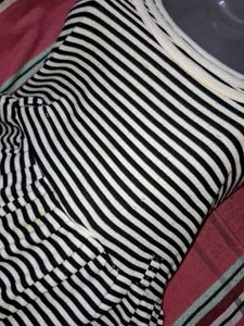 Striped Sleeveless Dress