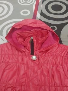 Without Sleeves Warm Jacket For Girls