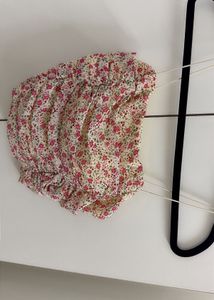 Floral Ruched Cami Top