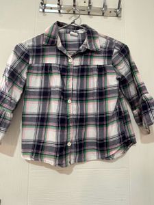 Gap -Smart Checker Pattern Shirt For Kid