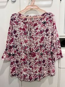 Floral Print Kurta