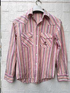 New with tag Striped Button-Up Shirt Pocket