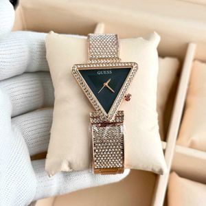 Sparkling Triangle Guess Watch