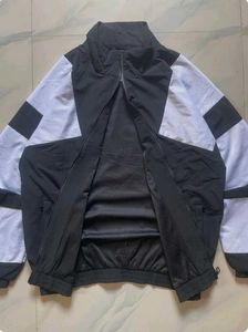 Adidas Black &amp; White Track Jacket