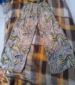 both side same print plazo