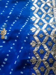 Gota Work Saree