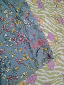 Floral Smocked Waist Dress