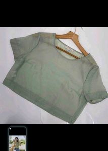Vero Moda Sheer Crop Top