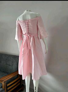 beautiful pink dress