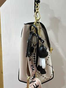 Stylish Black &amp; White Crossbody Bag
